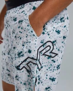 TYR Hydrosphere™ Men's Lined 7" Unbroken Big Logo Shorts - Fleck 13 TYR Hydrosphere™ Men's Lined 7" Unbroken Big Logo Shorts - Fleck -Tyr B44020 186 alt06