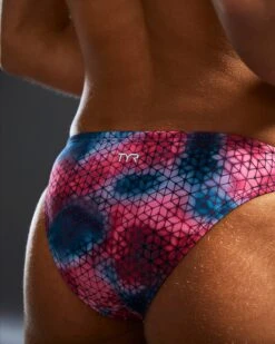TYR Durafast Elite® Women's Classic Mini Bikini Bottom - Starhex 19 TYR Durafast Elite® Women's Classic Mini Bikini Bottom - Starhex -Tyr BNSHX7A 611 alt08