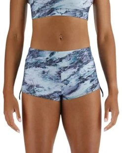 TYR Women's Della Boyshort - Shale
