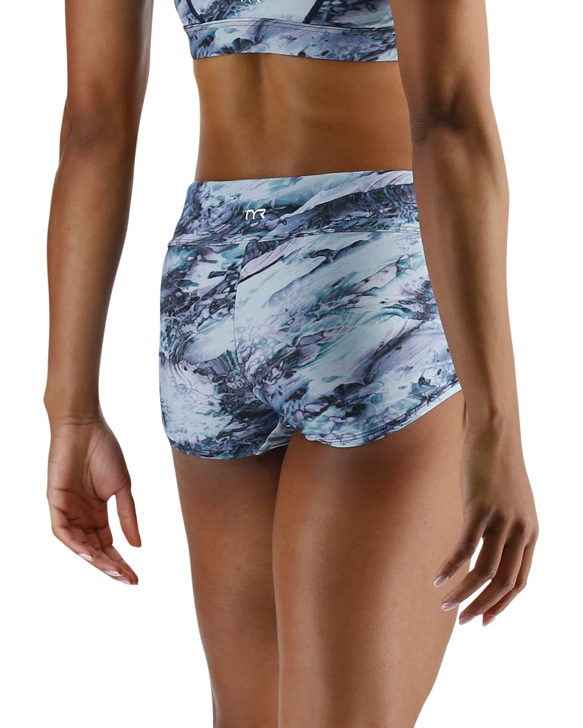 TYR Women's Della Boyshort - Shale 2 TYR Women's Della Boyshort - Shale - Image 2