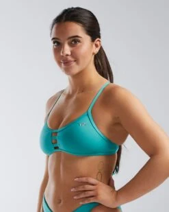 TYR Durafast Elite® Women's Pacific Tieback Top - Solid 14 TYR Durafast Elite® Women's Pacific Tieback Top - Solid -Tyr BPSOL7A 888 alt03