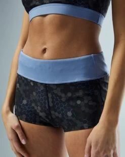 TYR Durafast Elite® Women's Casey Boyshort - Carbon Hex -Tyr BSCCHX7A 001 alt08