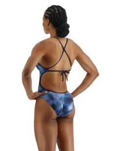 TYR Durafast Elite® Women's Crosscut Tieback Swimsuit - Starhex -Tyr CTSHX7A 986 alt04