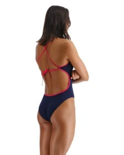 TYR Durafast One® Women's Crosscut Tieback Swimsuit - Solid -Tyr CTSOD7A 379 alt05 1