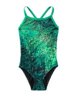 TYR Durafast Elite® Girls' Diamondfit Swimsuit - Chroma