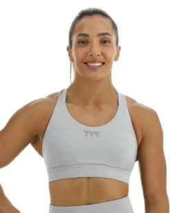 TYR Base Kineticâ„¢ Women's Crossback Sports Bra - Heather