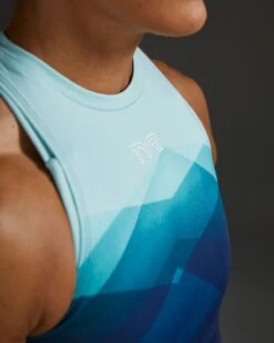 TYR Base Kinetic™ Women's Cropped High Neck Tank - Forge 19 TYR Base Kinetic™ Women's Cropped High Neck Tank - Forge -Tyr FGCHTF3A 461 alt09