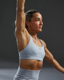 TYR Base Kinetic™ Women's Dual Strap Sports Bra - Heather -Tyr FGDSSH3A 254 alt10