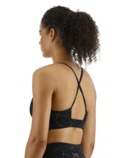 TYR Base Kinetic™ Women's High Neck Sports Bra - Goldstone 8 TYR Base Kinetic™ Women's High Neck Sports Bra - Goldstone -Tyr FGHGO3A 001 alt03