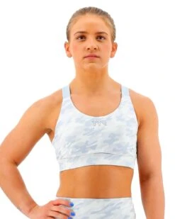 TYR Base Kineticâ„¢ Women's Crossback Sports Bra - Whiteout Camo