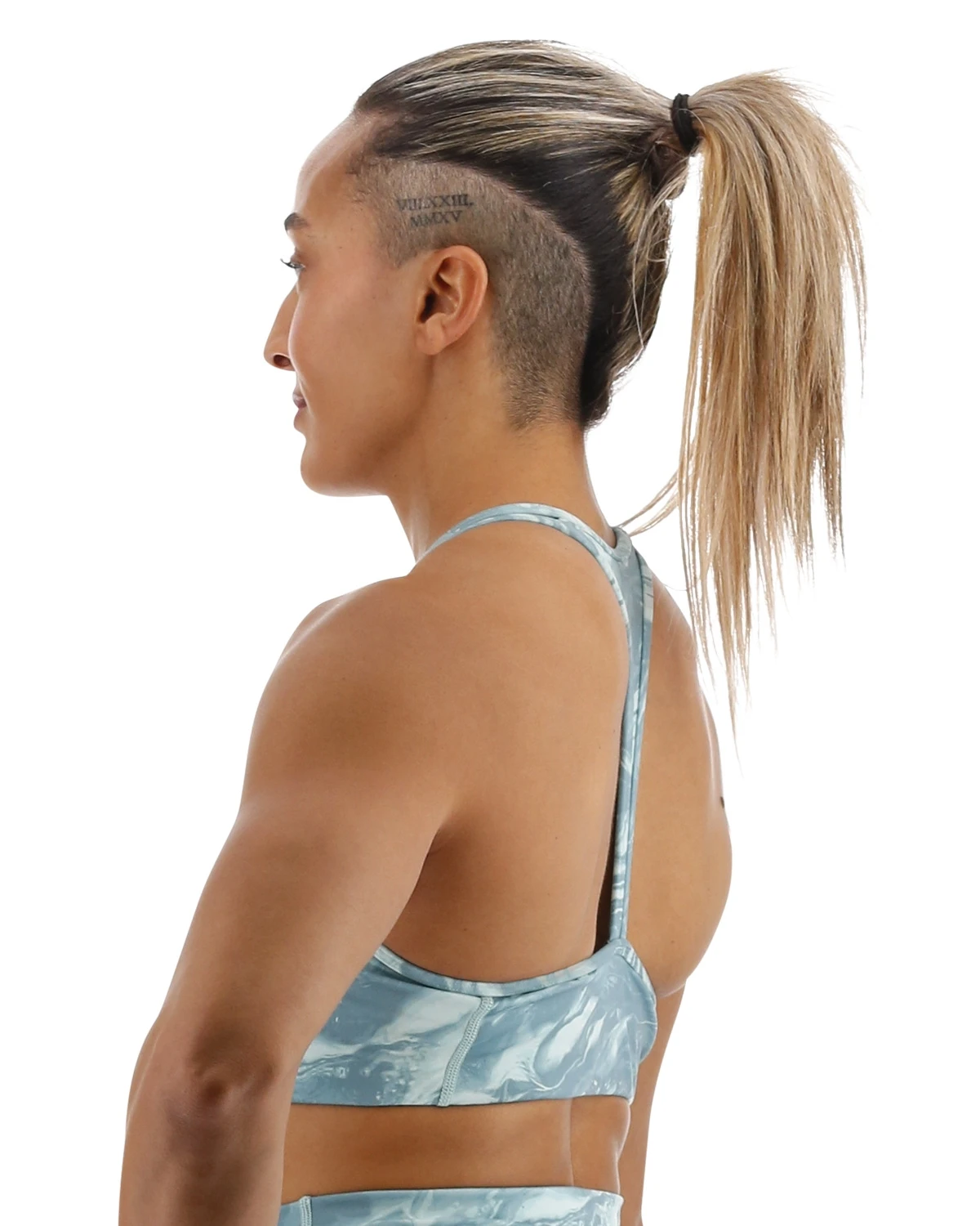 TYR Base Kinetic™ Women's Racerback Sports Bra - Aqueous 4 TYR Base Kinetic™ Women's Racerback Sports Bra - Aqueous - Image 4