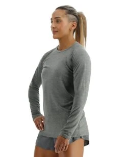 TYR ClimaDry™ Women's Raglan Long Sleeve Tee - Solid / Heather 12 TYR ClimaDry™ Women's Raglan Long Sleeve Tee - Solid / Heather -Tyr FPTLRS3A 966 alt03