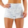 TYR Base Kinetic™ Women's High-Rise 2" Short - Whiteout Camo