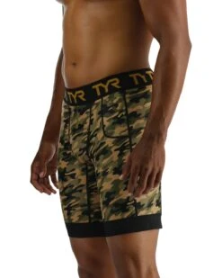 TYR Men's Compression Shorts - Terra Camo 7 TYR Men's Compression Shorts - Terra Camo -Tyr MCSLTC3A 290 alt02