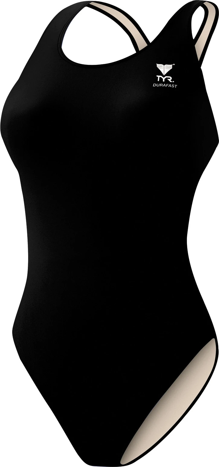 TYR Durafast One® Women's Maxfit Swimsuit - Solid 3 TYR Durafast One® Women's Maxfit Swimsuit - Solid - Image 3