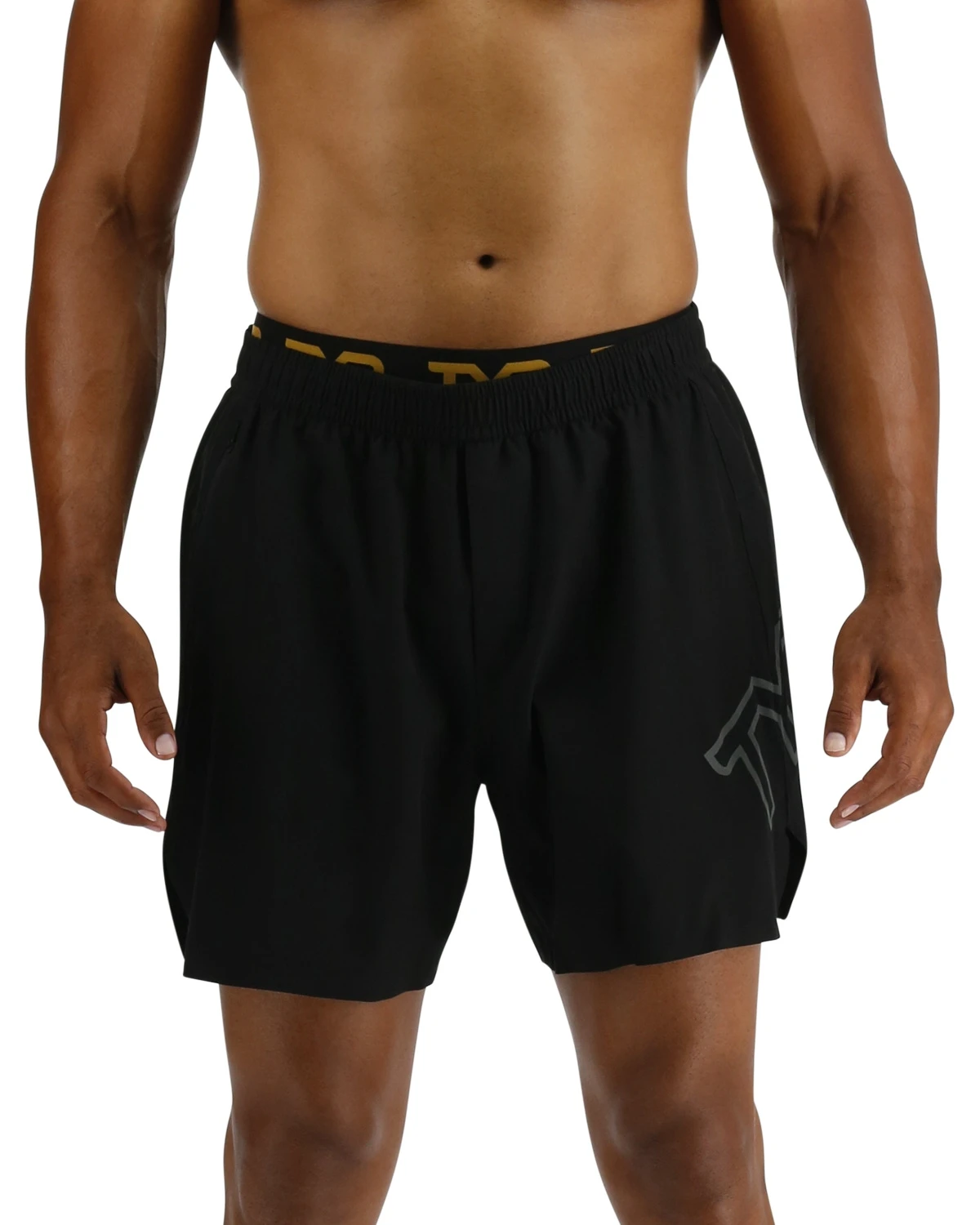 TYR Hydrosphere™ Men's Unlined 6" Momentum Big Logo Shorts - Solid 1 TYR Hydrosphere™ Men's Unlined 6" Momentum Big Logo Shorts - Solid