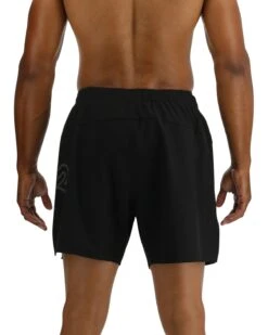TYR Hydrosphere™ Men's Unlined 6" Momentum Big Logo Shorts - Solid 6 TYR Hydrosphere™ Men's Unlined 6" Momentum Big Logo Shorts - Solid -Tyr MMSUSL3A 001 main02