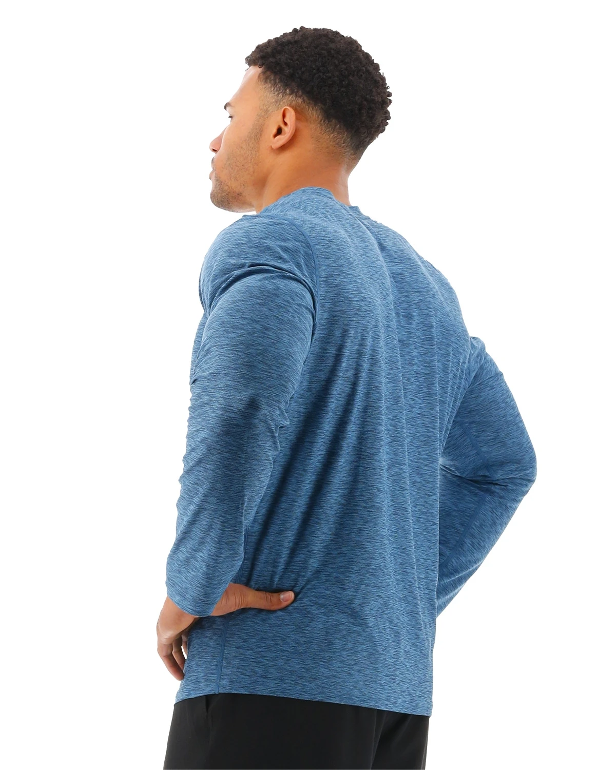 TYR Airtec™ Men's Long Sleeve Tee - Solid 3 TYR Airtec™ Men's Long Sleeve Tee - Solid - Image 3