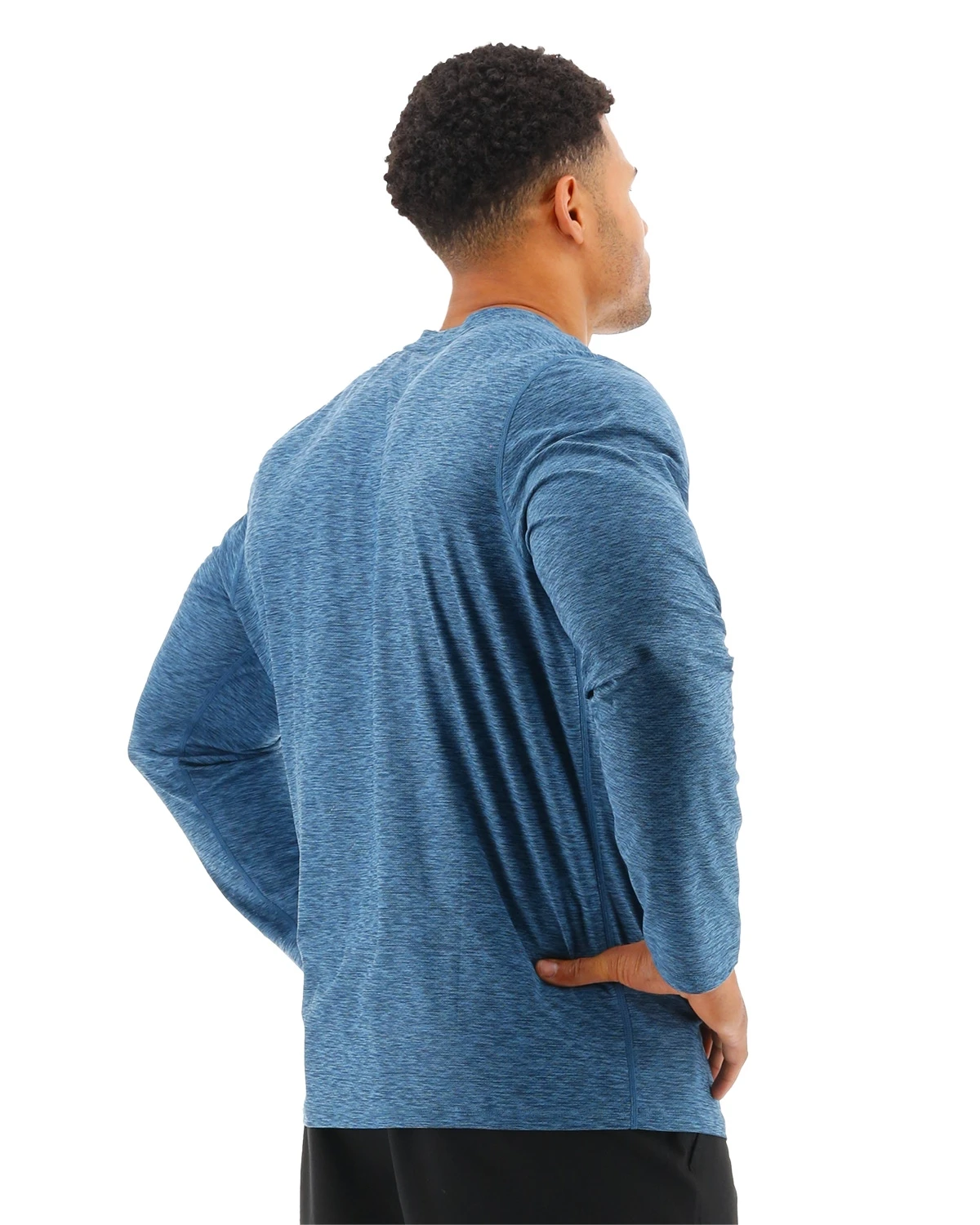 TYR Airtec™ Men's Long Sleeve Tee - Solid 5 TYR Airtec™ Men's Long Sleeve Tee - Solid - Image 5