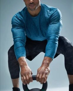 TYR Airtec™ Men's Long Sleeve Tee - Solid 17 TYR Airtec™ Men's Long Sleeve Tee - Solid -Tyr MPTLSO3A 928 alt08