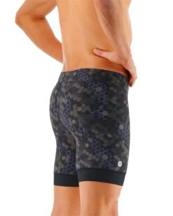 TYR Durafast Elite® Men's Workout Jammer Swimsuit - Carbon Hex -Tyr SFCHX7A 100 alt05