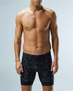 TYR Durafast Elite® Men's Workout Jammer Swimsuit - Carbon Hex -Tyr SFCHX7A 100 alt07