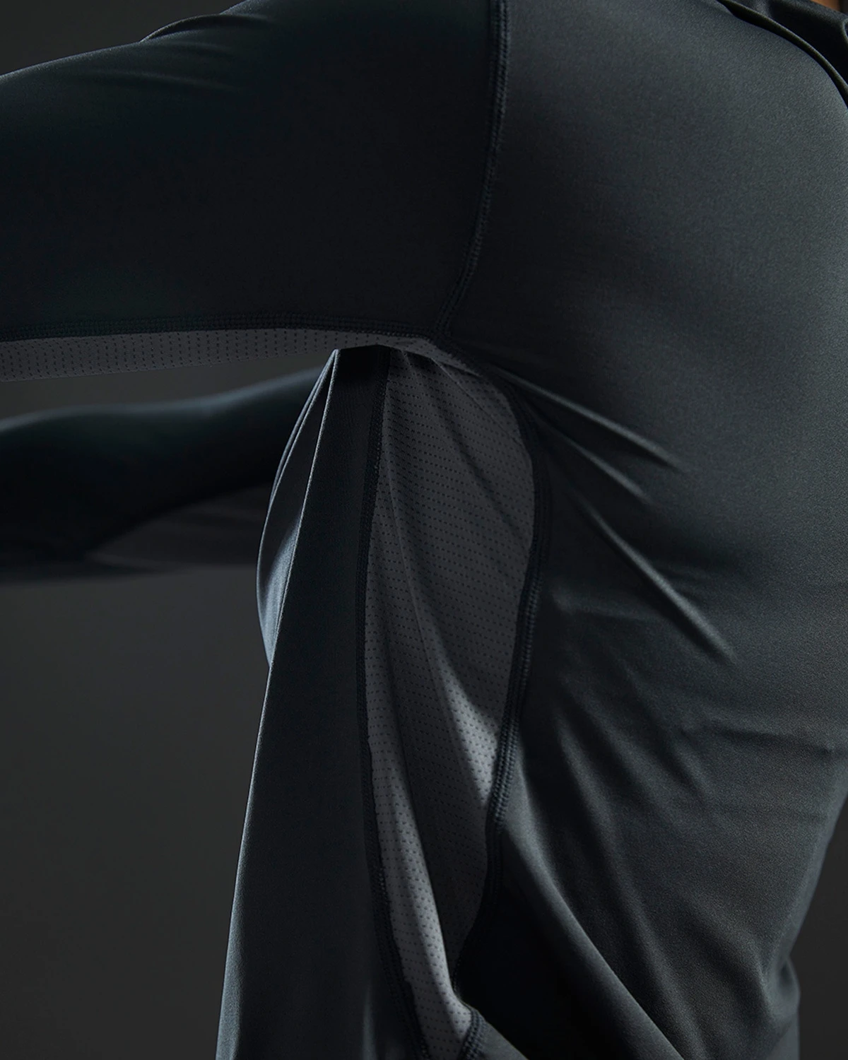 TYR SunDefense™ Women's Vented Long Sleeve Crew Shirt - Solid 8 TYR SunDefense™ Women's Vented Long Sleeve Crew Shirt - Solid - Image 8