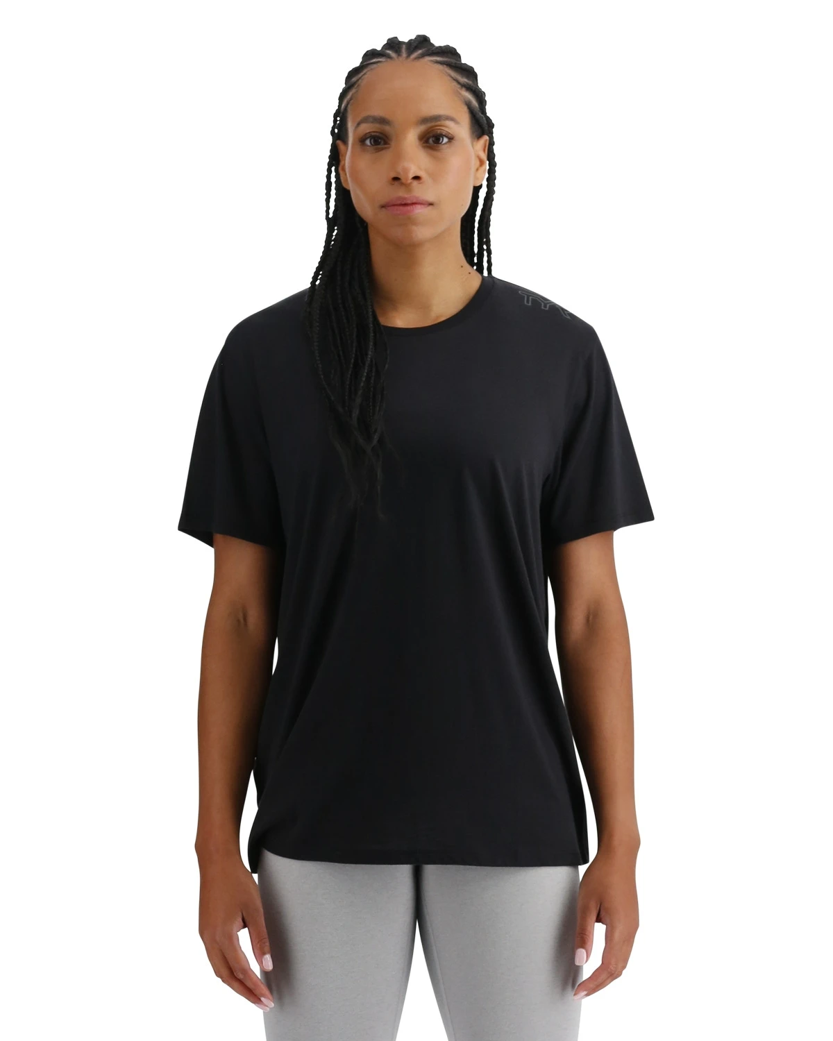 TYR UltraSoft Women's Tri-Blend Tech Tee 1 TYR UltraSoft Women's Tri-Blend Tech Tee