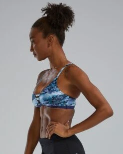 TYR Women's Cara Bralette - Shale -Tyr bcsol7a 844 alt03