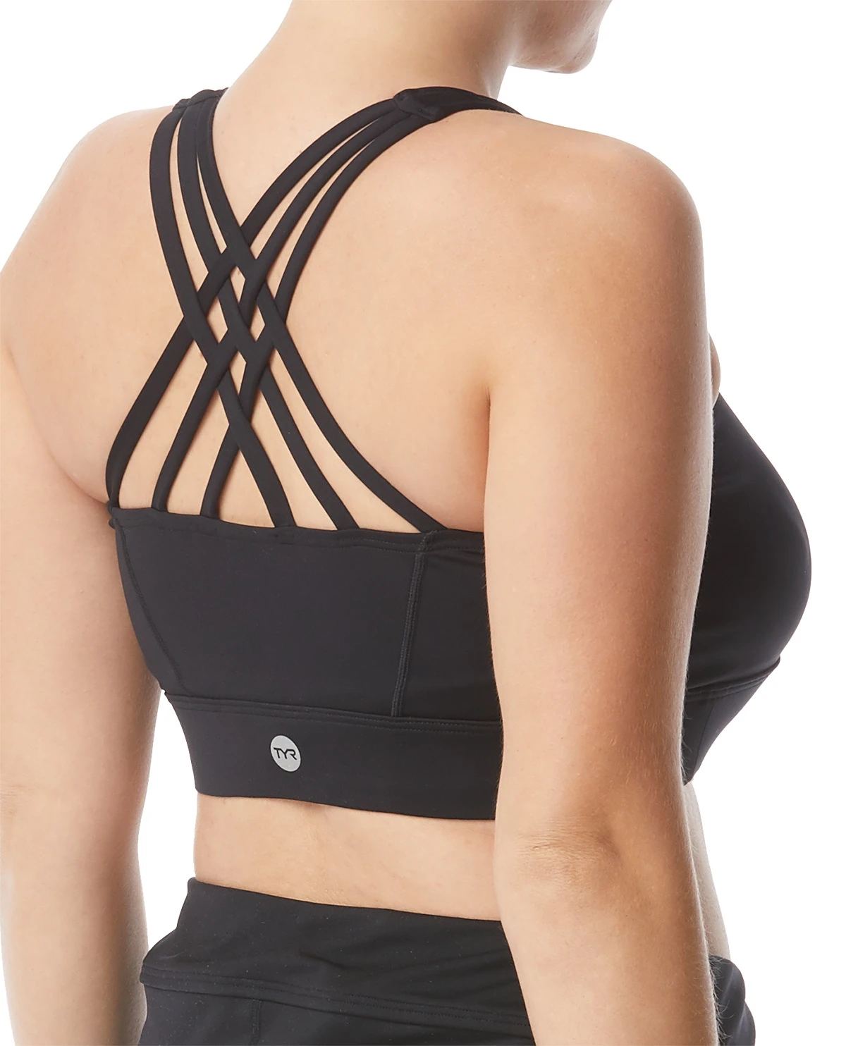 TYR Women's Plus Jojo Top - Solid 2 TYR Women's Plus Jojo Top - Solid - Image 2