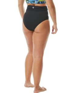 TYR Women's Leila High-Waisted Bottom - Solid