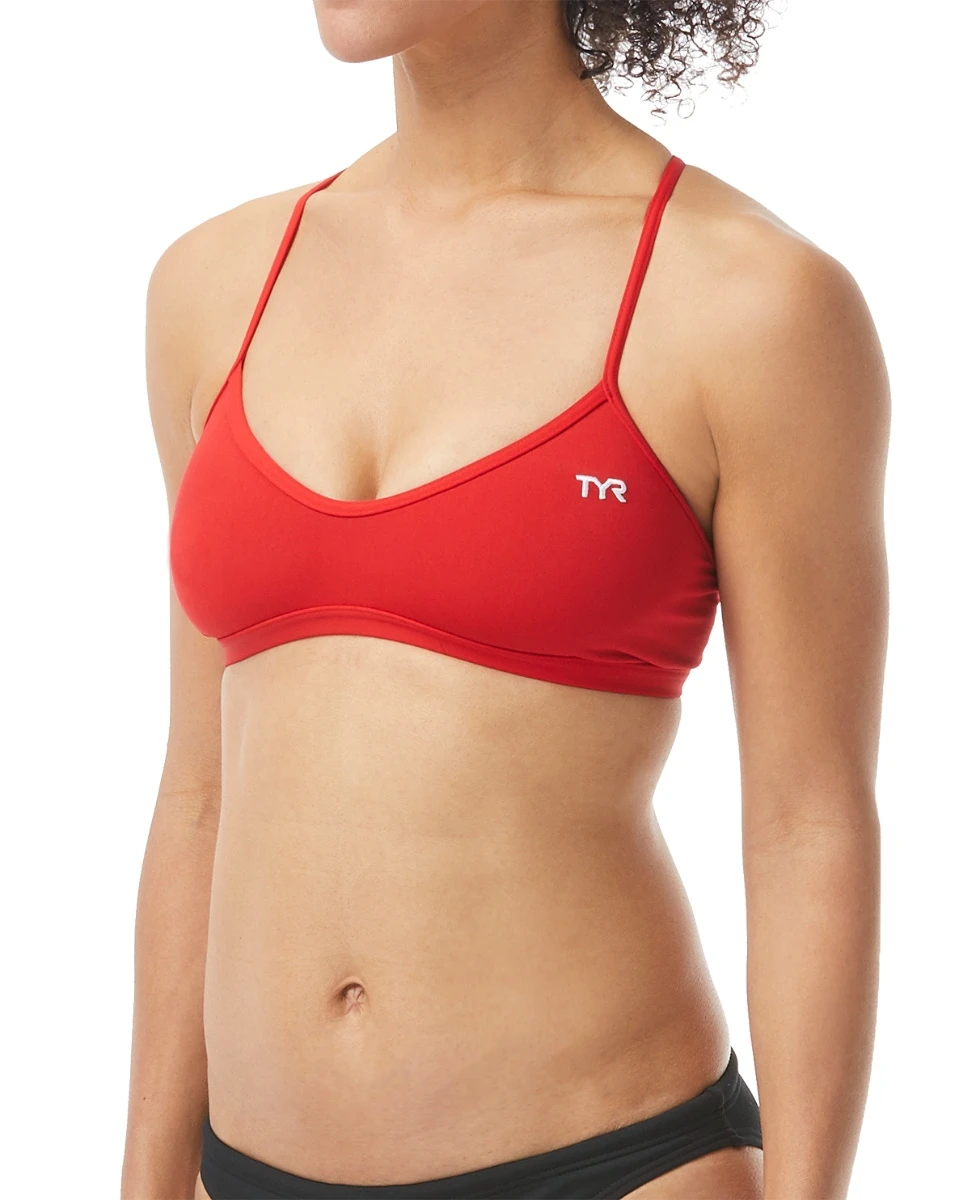TYR Durafast One® Women's Trinity Top - Solid 1 TYR Durafast One® Women's Trinity Top - Solid