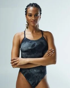 TYR Durafast Elite® Women's Cutoutfit Swimsuit - Turbulent -Tyr ctur7a 927 alt07 7