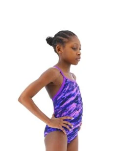 TYR Durafast Lite® Girls' Diamondfit Swimsuit - Cadence 11 TYR Durafast Lite® Girls' Diamondfit Swimsuit - Cadence -Tyr dcad7y 510 alt06 2