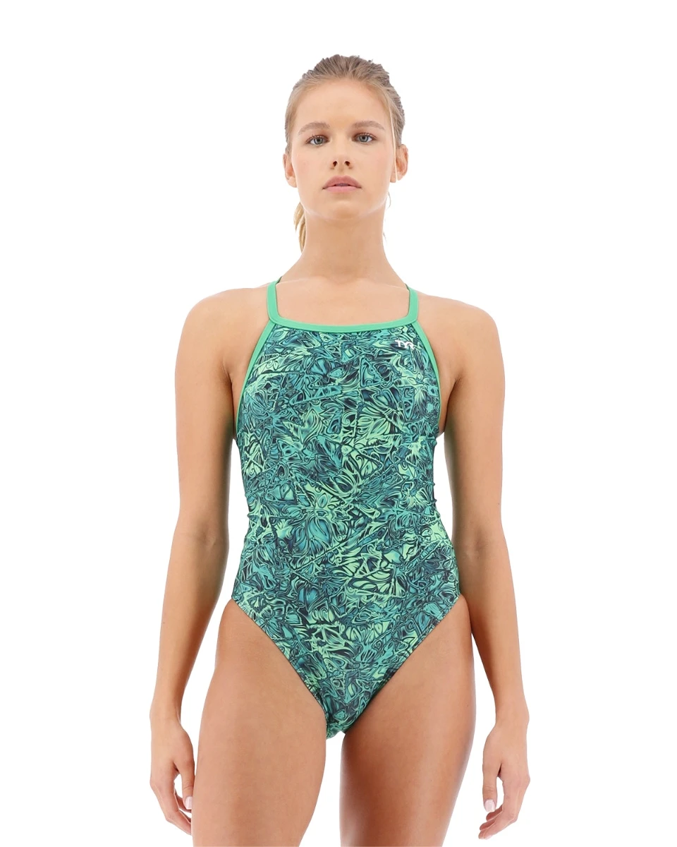 TYR Durafast Lite® Women's Diamondfit Swimsuit - Nebulous 6 TYR Durafast Lite® Women's Diamondfit Swimsuit - Nebulous - Image 6