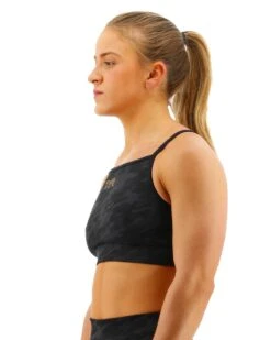 TYR Base Kinetic™ Women's High Neck Sports Bra - Blackout Camo 12 TYR Base Kinetic™ Women's High Neck Sports Bra - Blackout Camo -Tyr fghbc3a 001 alt03