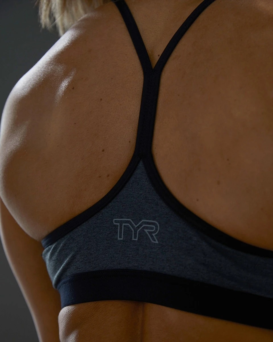 TYR Base Kinetic™ Women's V-Neck Sports Bra - Solid 15 TYR Base Kinetic™ Women's V-Neck Sports Bra - Solid - Image 15