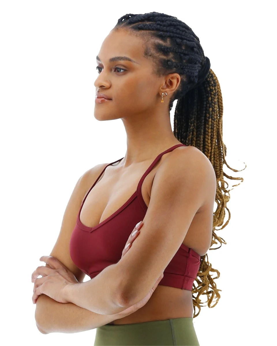 TYR Base Kinetic™ Women's V-Neck Sports Bra - Solid 8 TYR Base Kinetic™ Women's V-Neck Sports Bra - Solid - Image 8