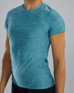 TYR Airtec™ Women's Short Sleeve Tee - Solid -Tyr fptso3a 971 alt06