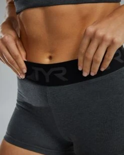 TYR Base Kinetic™ Women's 2" Mid-Rise Logo Short 22 TYR Base Kinetic™ Women's 2" Mid-Rise Logo Short -Tyr ftmrsl3a 255 alt05