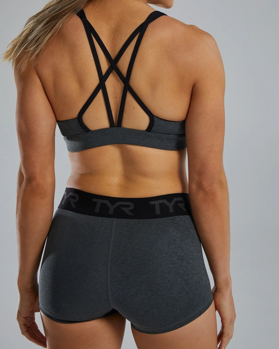 TYR Base Kinetic™ Women's 2" Mid-Rise Logo Short 12 TYR Base Kinetic™ Women's 2" Mid-Rise Logo Short - Image 12