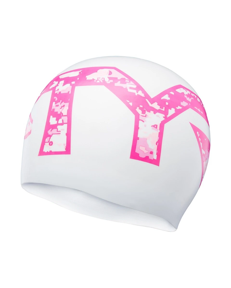 TYR Adult Silicone Swim Cap - Pink 1 TYR Adult Silicone Swim Cap - Pink