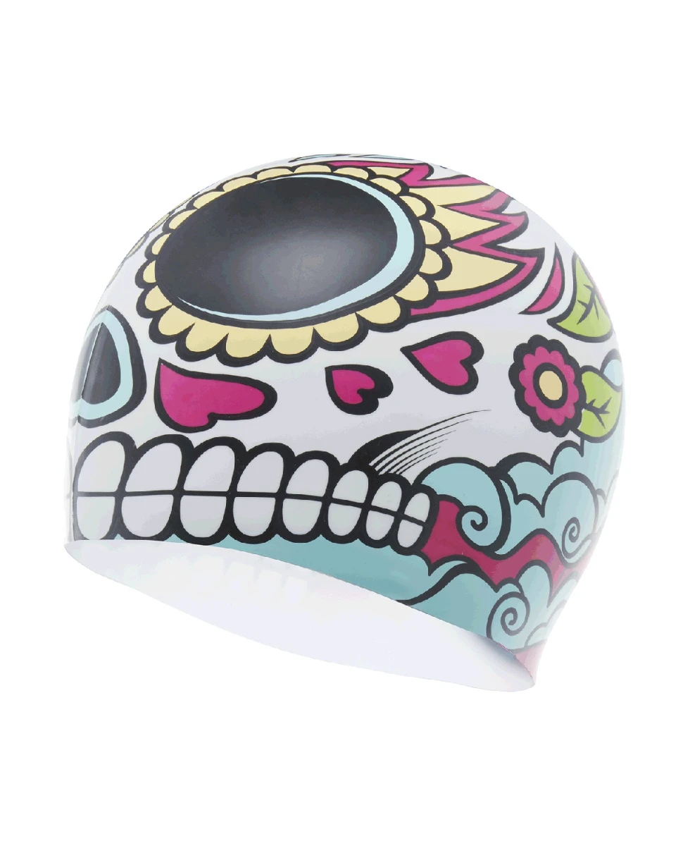 TYR Adult Silicone Swim Cap - La Vengadora 1 TYR Adult Silicone Swim Cap - La Vengadora