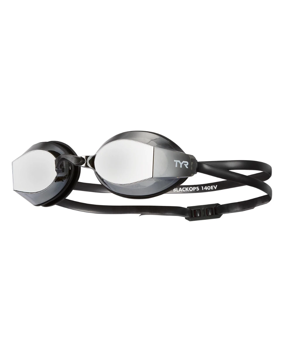 TYR Adults Black Ops 140 EV Mirrored Racing Goggles 2 TYR Adults Black Ops 140 EV Mirrored Racing Goggles - Image 2