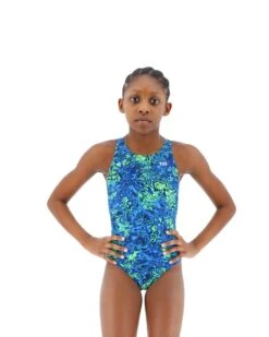 TYR Durafast Lite® Girls' Maxfit Swimsuit - Nebulous