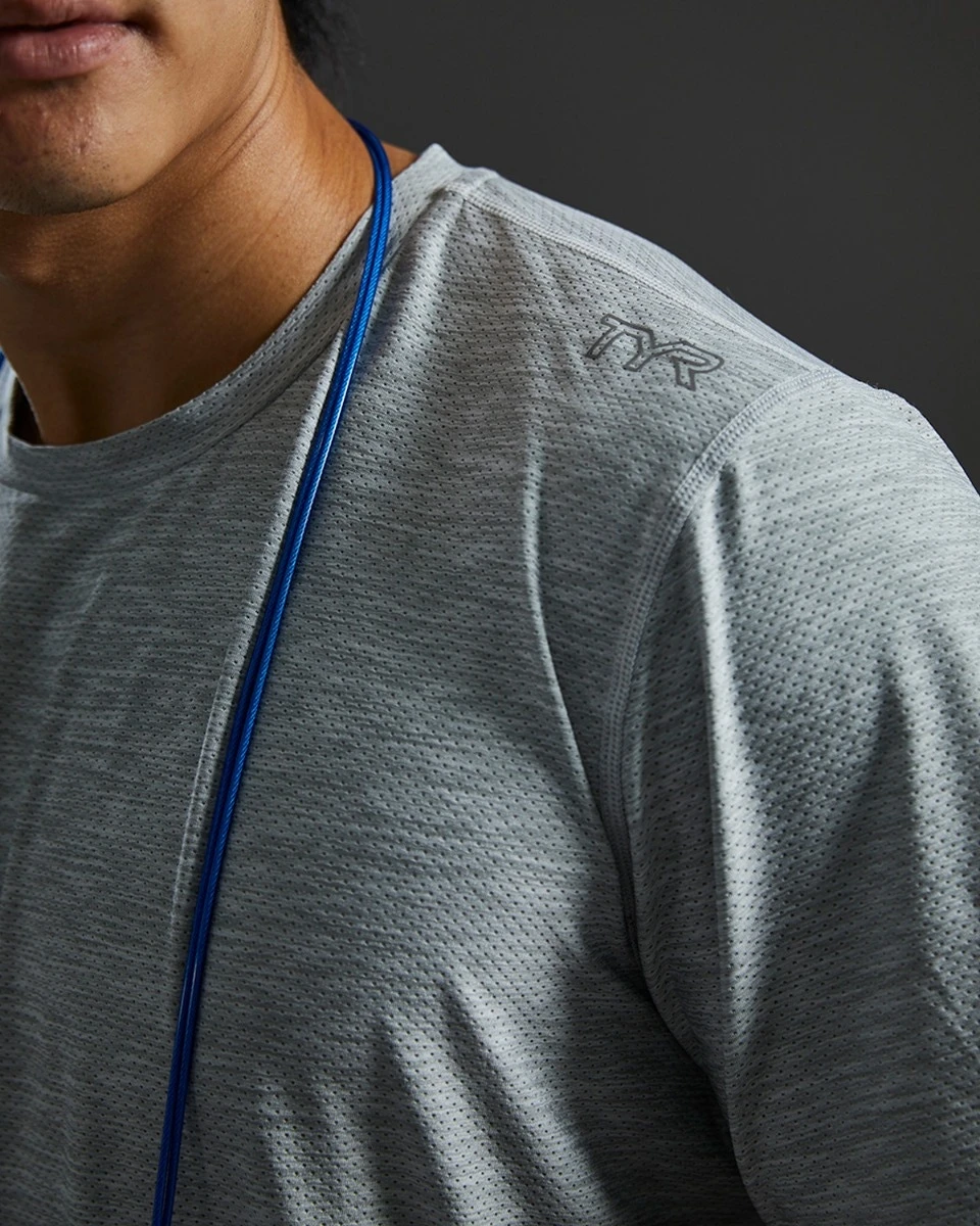 TYR Airtec™ Men's Tee - Solid 15 TYR Airtec™ Men's Tee - Solid - Image 15