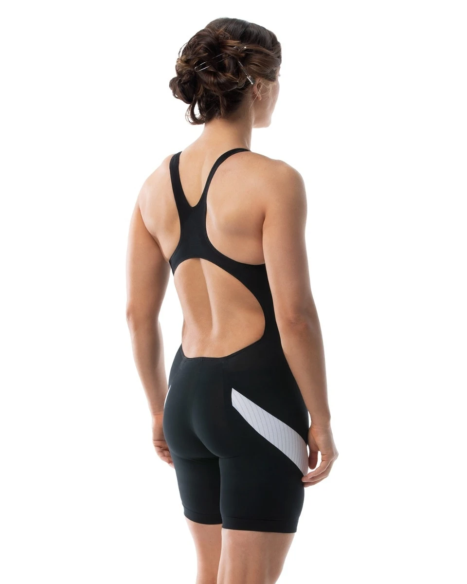 TYR Women's Aero-Back Tri-Suit - Carbon 2 TYR Women's Aero-Back Tri-Suit - Carbon - Image 2