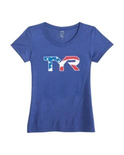 TYR Women's Graphic Tee - Ledecky -Tyr tfklu3a 401 alt01