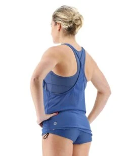 TYR Women's Madison 2-in-1 Tank - Solid -Tyr tmaso7a 139 alt04