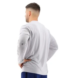 TYR Men's SunDefense Long Sleeve Shirt -Tyr tsmls7a 050 alt03 4